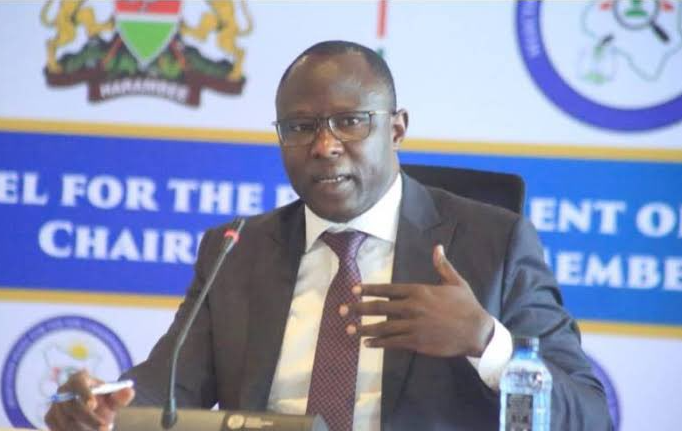 An image of Erastus Edung, the nominated IEBC Chairperson