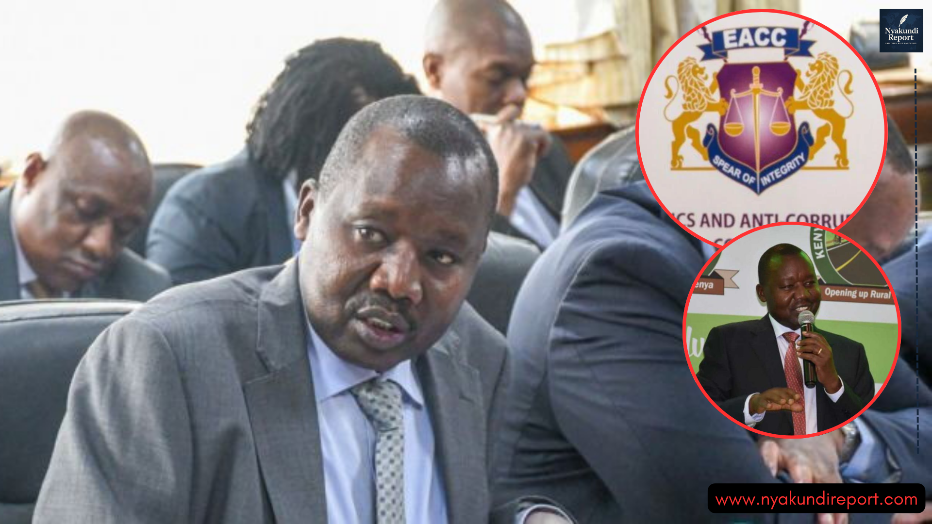 Corrupt Former KeRRA Boss Philemon Kandie Arrested in Dramatic EACC Night Raid