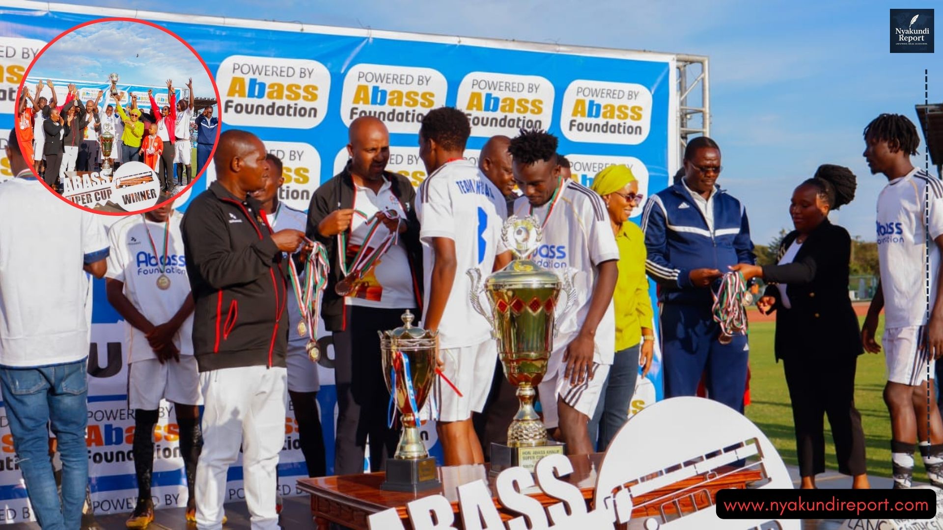 Abbas Khalif Super Cup Finale Rewards Champions With Trophies And Buses