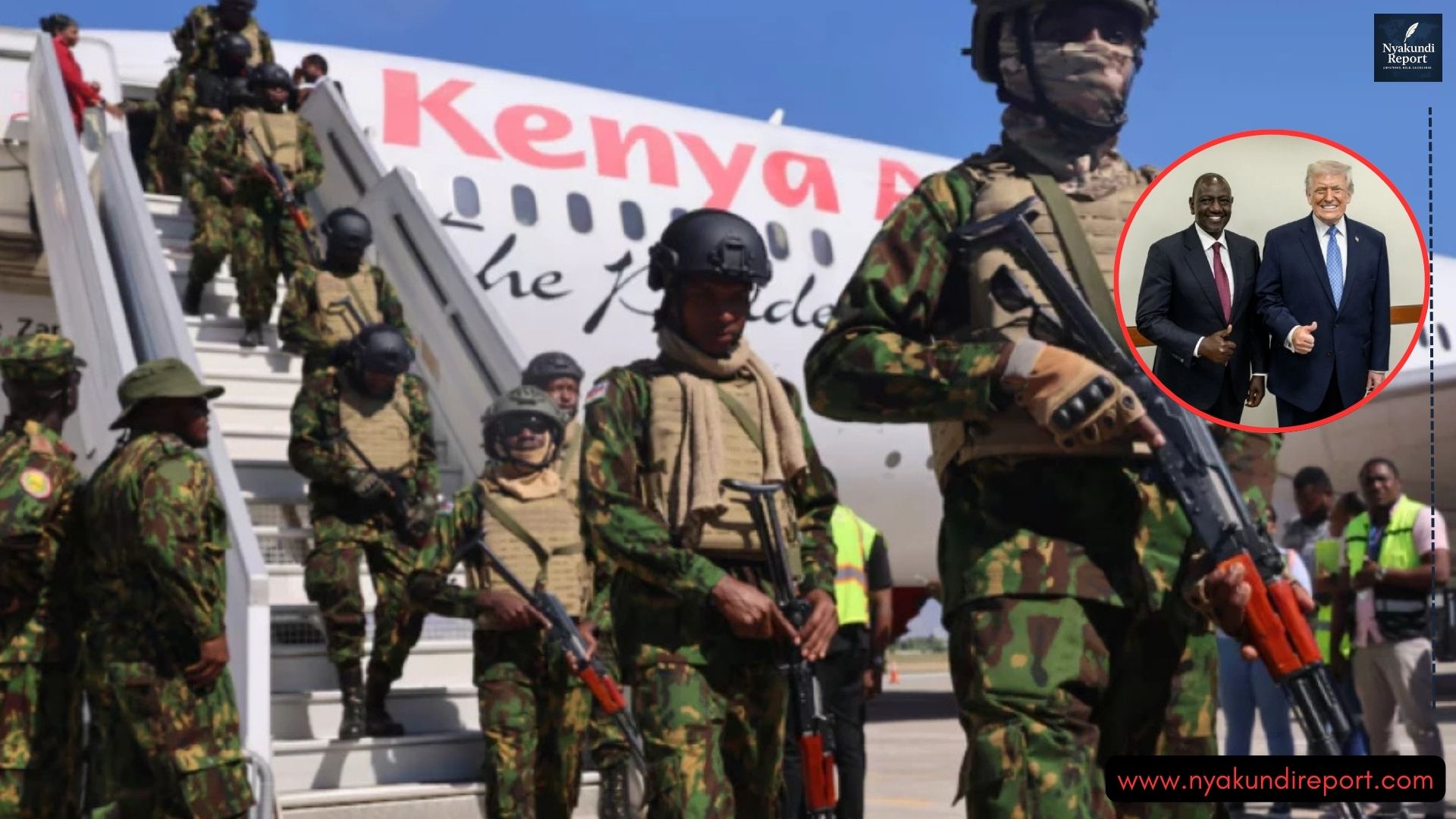 Kenya Deploys More Troops to Haiti Days After Ruto’s US Deal with Trump