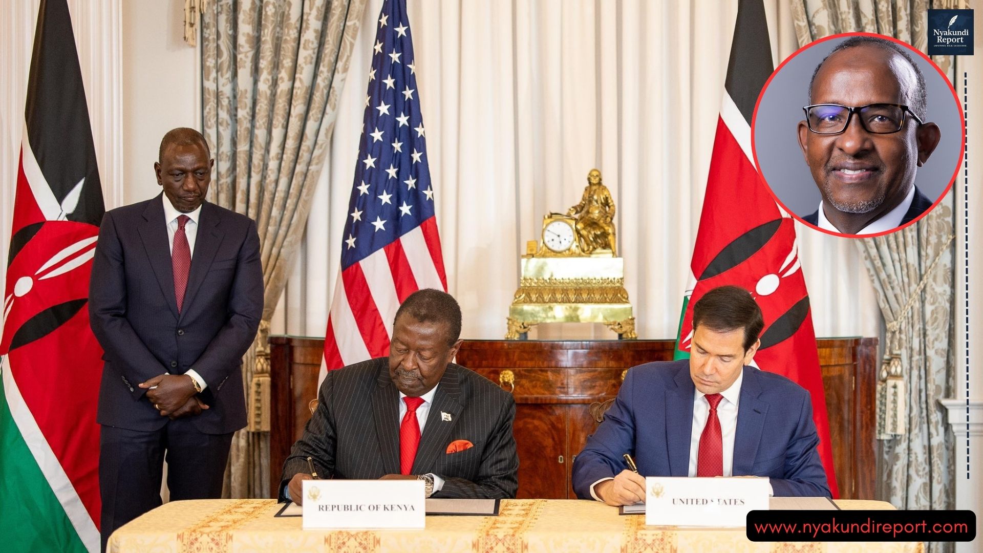 Duale Mocking Kenyans Worried About Data Breach Through the New Kenya-US Health Deal Masks Bigger Truths