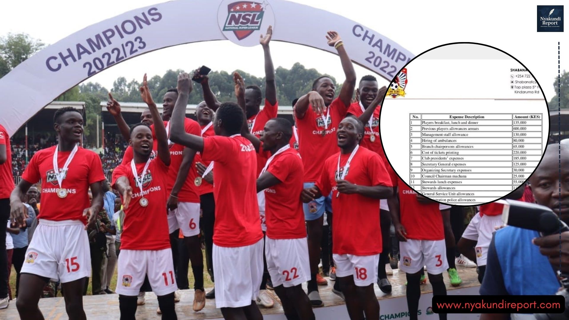 Shabana FC Players Suffer While Management Feast on Club Funds