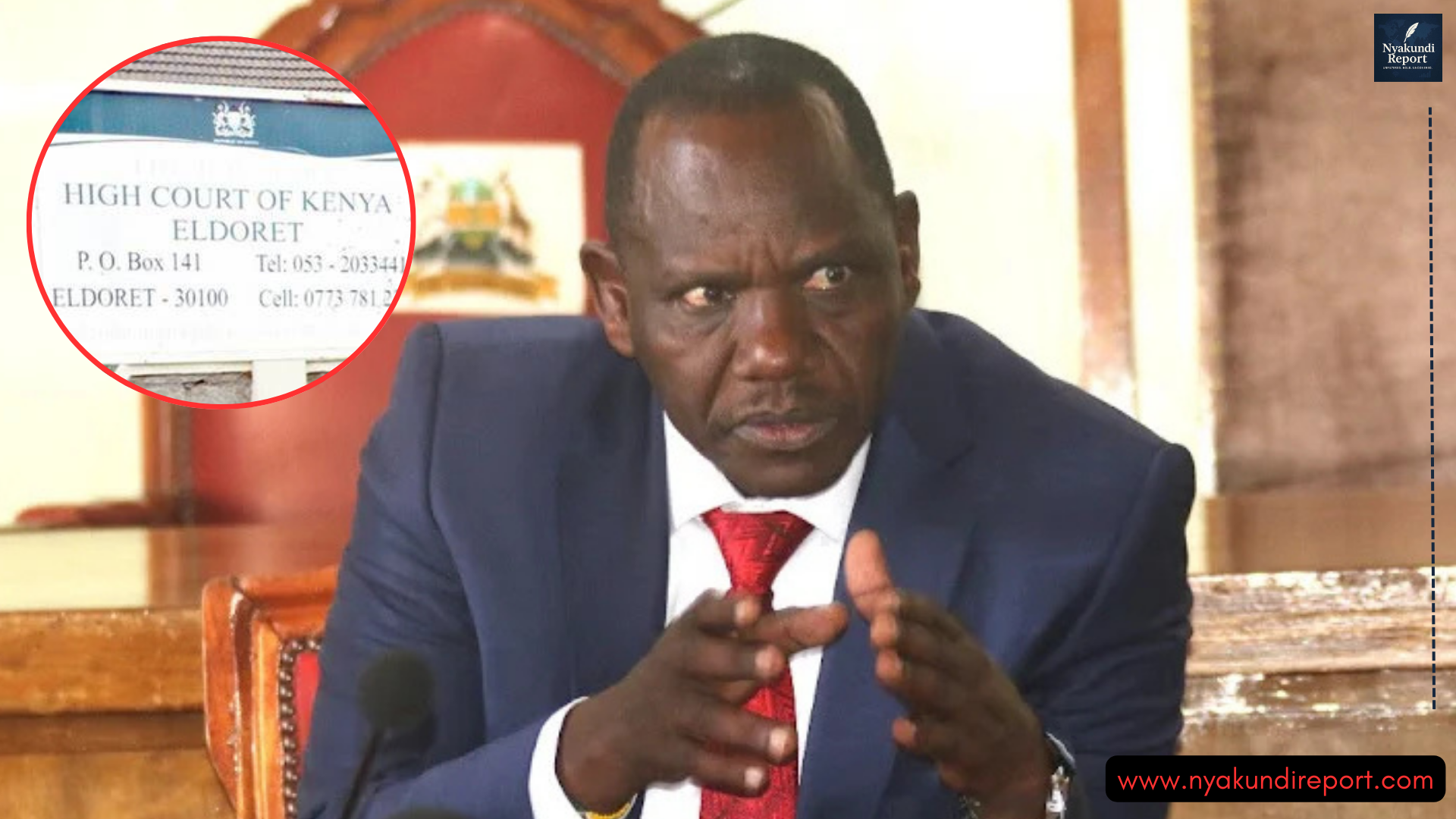 Governor Bii Dragged to Court for Dodging Sh15m Mansion Payment in Eldoret