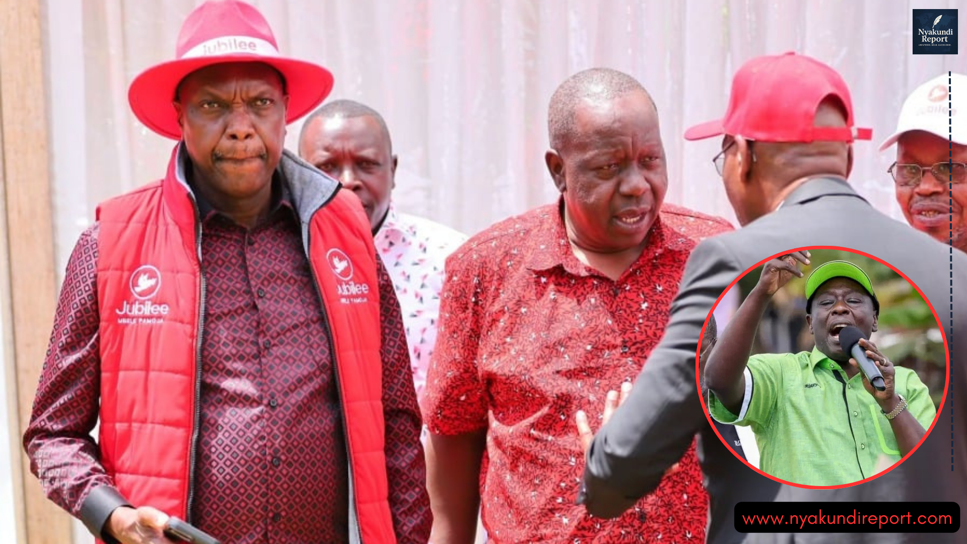 Jubilee Plans Separate Rallies to Counter Bias in United Opposition Campaigns