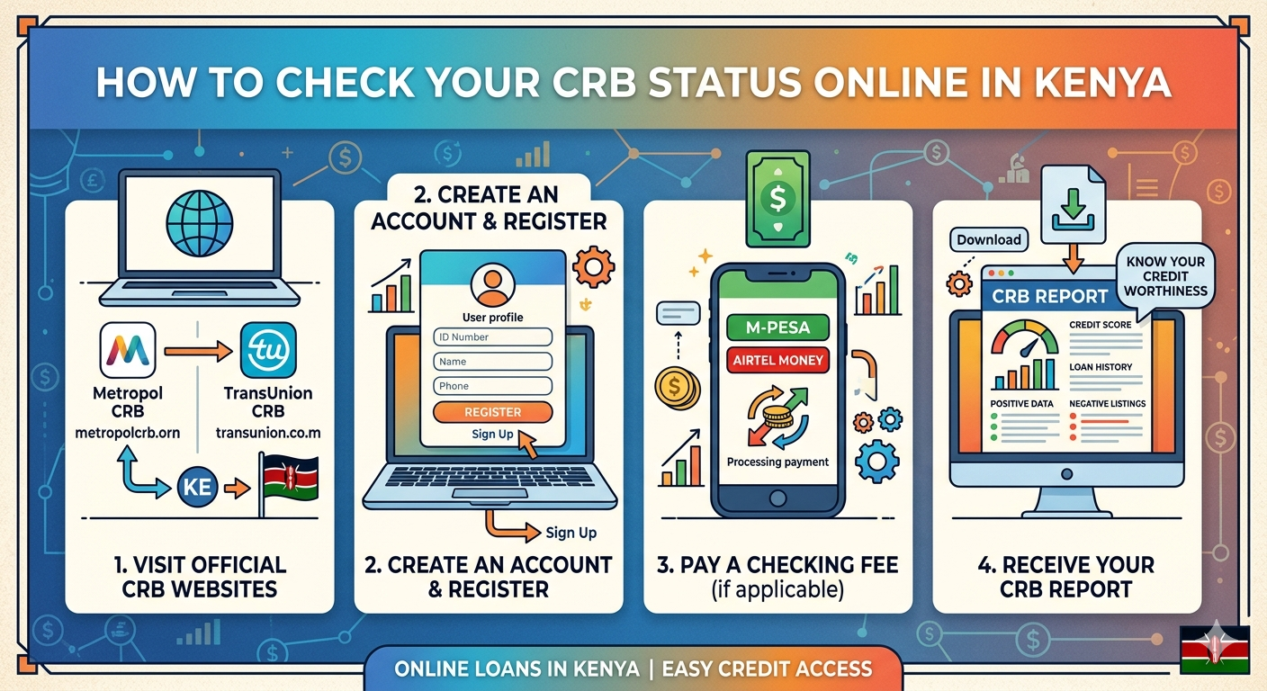 How To Check Your CRB Status Online In Kenya