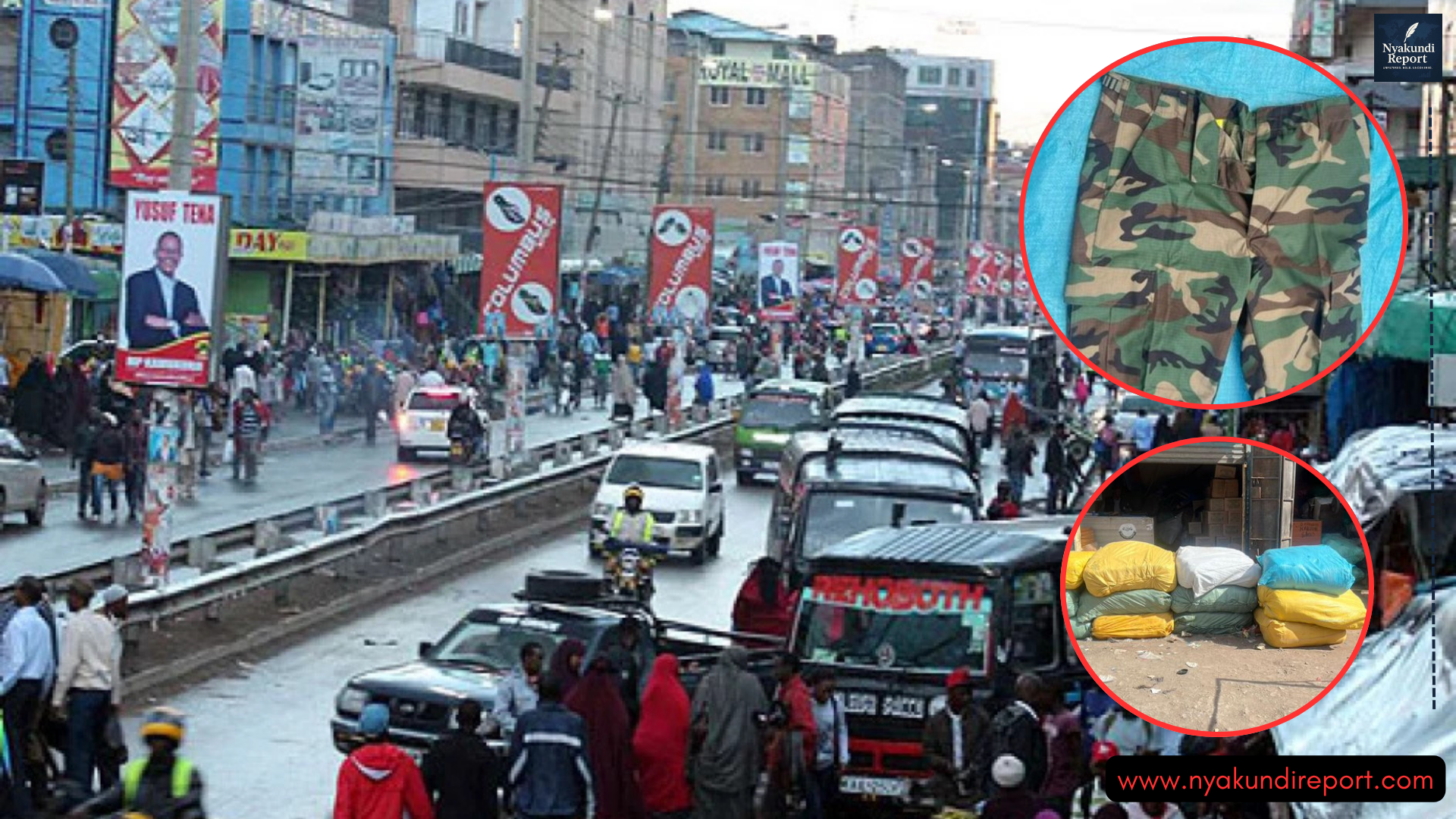 Kenyan Detectives Smash Al-Shabaab Combat Uniforms Smuggling Network Hidden Inside Nairobi's Eastleigh