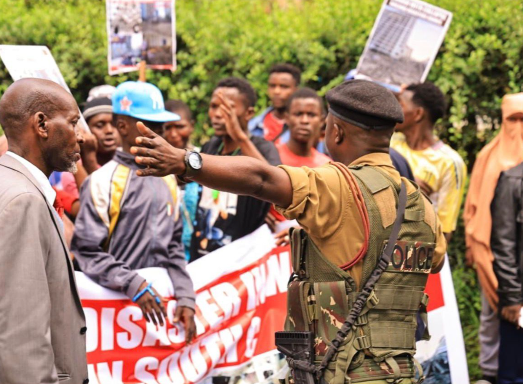 South C residents have demanded release of inquiry findings, demolition or certification of a nearby high-rise, and criminal action over the collapsed Muhoho Avenue building that left two people dead.