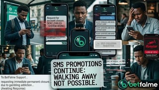 Fresh concerns have emerged over BetFalme’s handling of self exclusion requests, raising questions about account closure processes and responsible gambling measures.