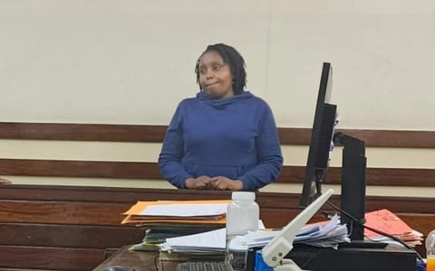 Director Christine Njeri Wanjiru charged with stealing Ksh 2.1 million from a company.