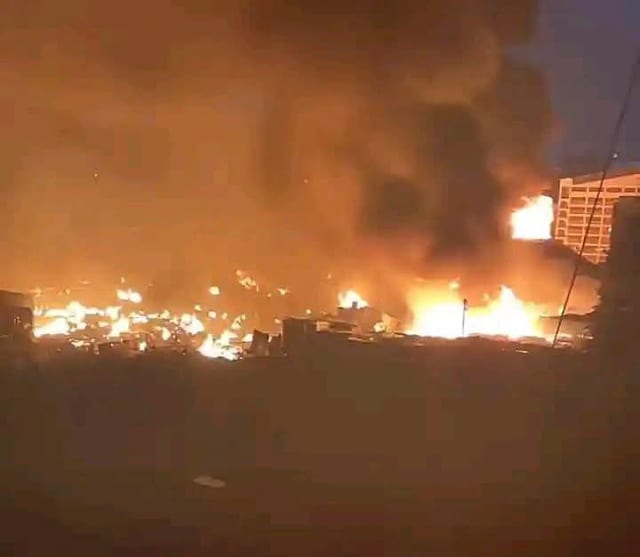 Fire Razes Nairobi's Gikomba Market, Destroying Millions in Goods