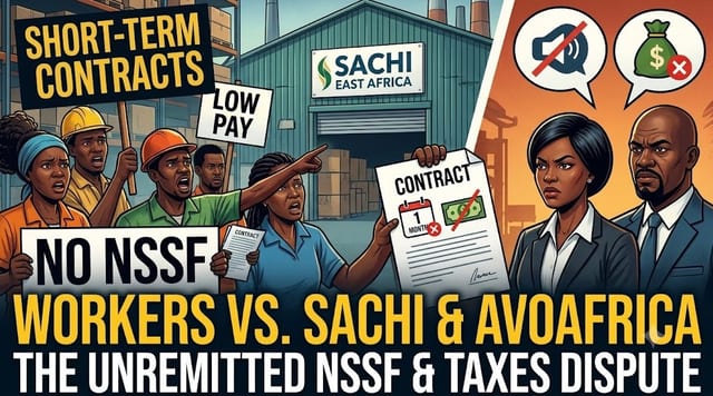 Employees outsourced by Sachi East Africa Limited to firms in Murang’a have raised complaints over short term contracts, low pay, long...
