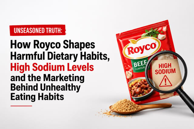 Unseasoned Truth: How Royco Shapes Harmful Dietary Habits, High Sodium Levels and the Marketing Behind Unhealthy Eating Habits
