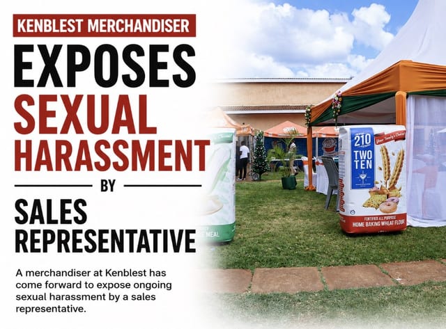 Kenblest Merchandiser Exposes Sexual Harassment by Sales Representative