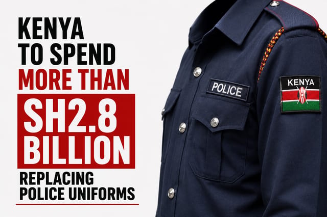 Kenya To Spend More than Sh2.8 Billion Replacing Police Uniforms