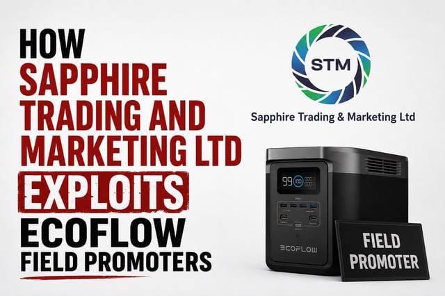 How Sapphire Trading and Marketing Ltd Exploits EcoFlow Field Promoters