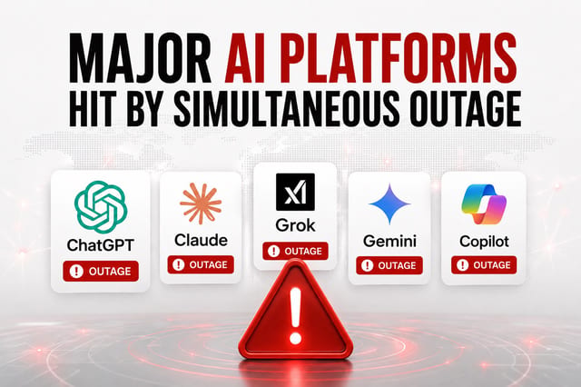 Major AI Platforms Hit by Simultaneous Outage