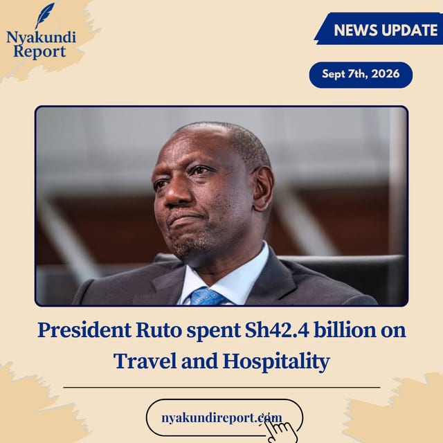 Government Spent Sh42.4 Billion on Travel and Hospitality