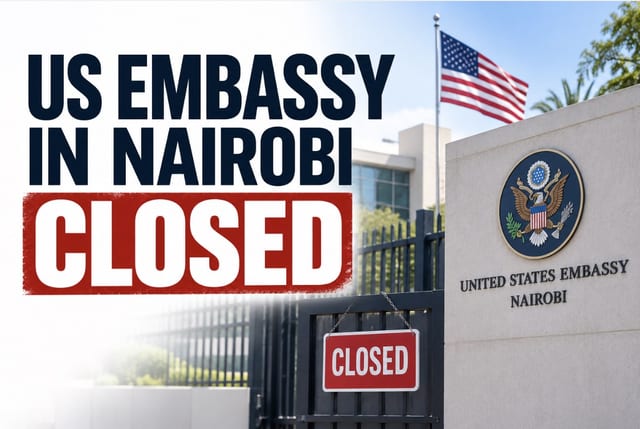 US Embassy in Nairobi Has Been Closed