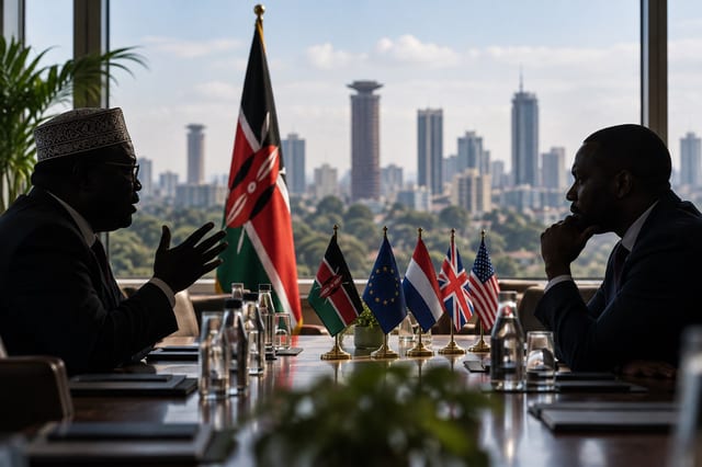 Dr Miguna Miguna Attacks Sifuna over Meeting with Foreign Diplomats
