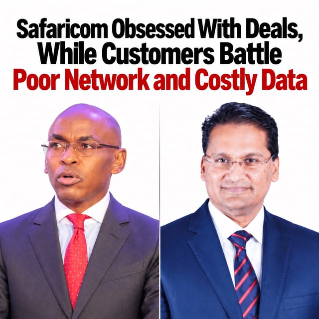 Safaricom Obsessed With Deals, While Customers Battle Poor Network and Costly Data