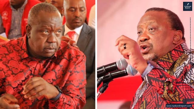 Uhuru Swallows Humble Pie, Steps Aside As Matiang’i Takes Charge Of Jubilee Party