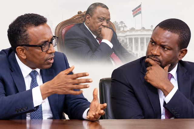 Ahmednasir Explains to Edwin Sifuna Why Uhuru Has Lost His Political Weight
