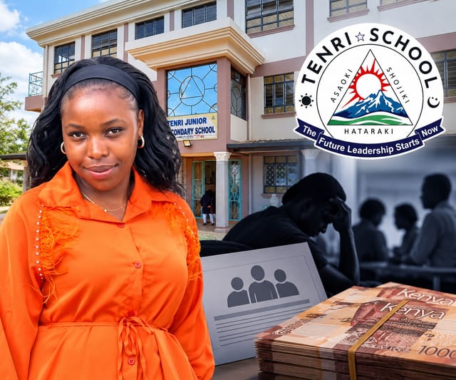 Teacher Cillah's Excitement Over Joining Tenri Schools Embu Exposes Unpaid Staff Troubles Under Principal James Kariuki