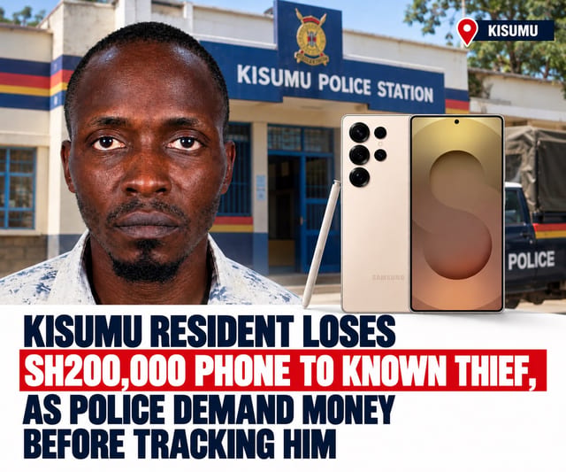A well known thief in Kisumu