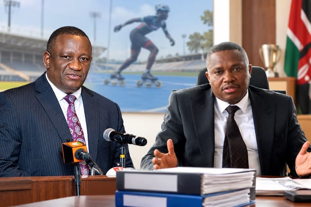 Kevin Kiarie Ruhiu Says Sports CS Salim Mvurya and PS Elijah Mwangi Have Looted Over KSh10 Million Approved for His Skating Competitions