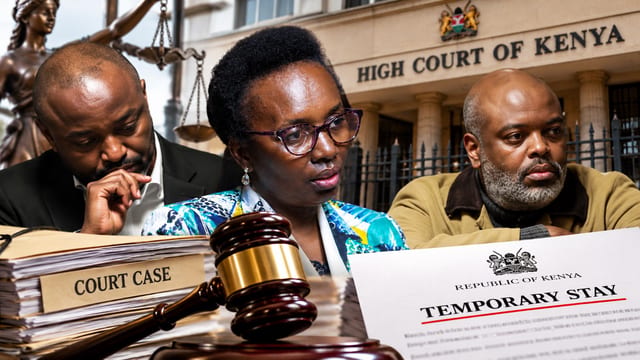 Kaplan and Stratton lawyer Peter Gachuhi, Optimum Registrar’s Jane Kabiu and Lawyer Kimani Richu Temporarily Escape Arrest Through...