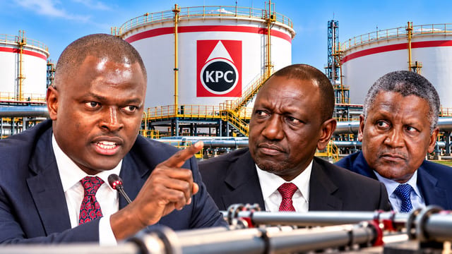 Ndindi Nyoro Explains How Ruto and Dangote Are Plotting to Take Over 75% of Kenya Pipeline Company