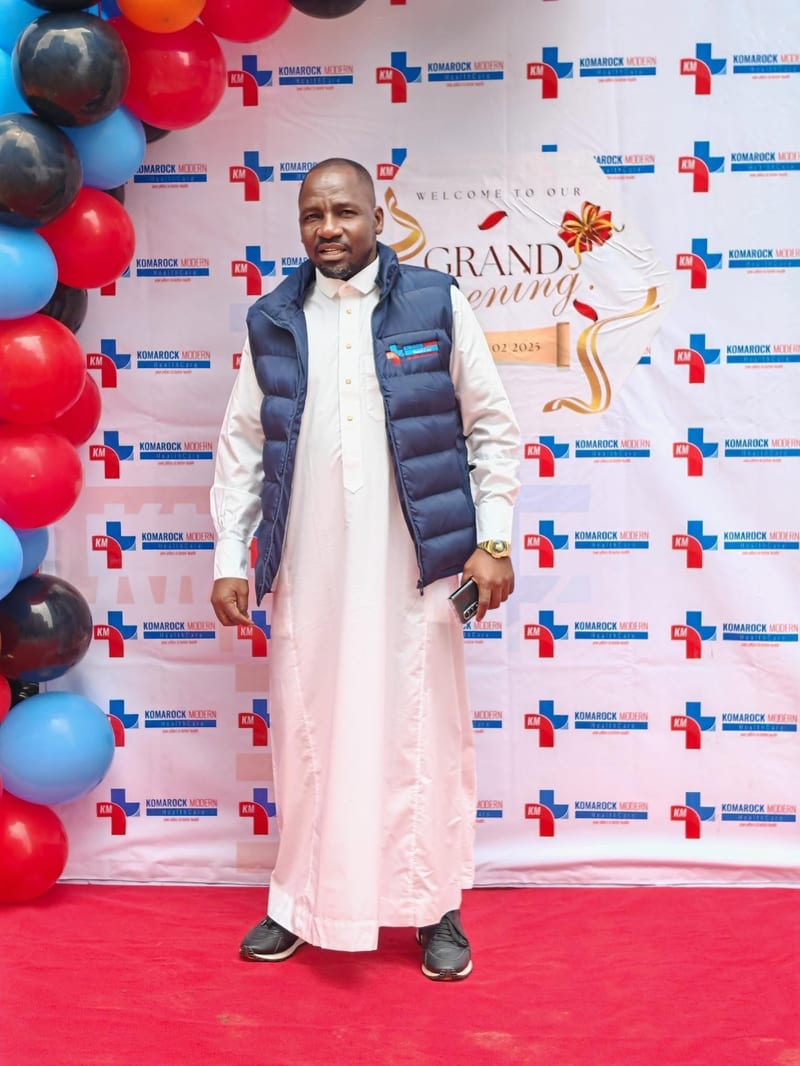The founder and CEO of Komarock Modern Healthcare Dr. S.K. Nyamu