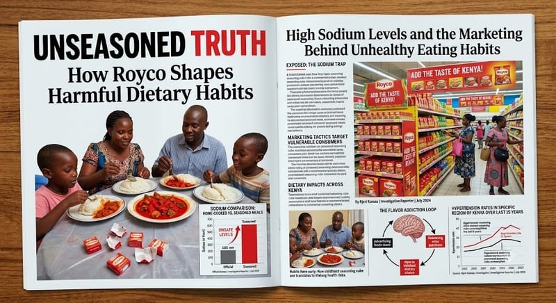 Royco makes sure consumers are not being given enough balanced information to make informed dietary choices.