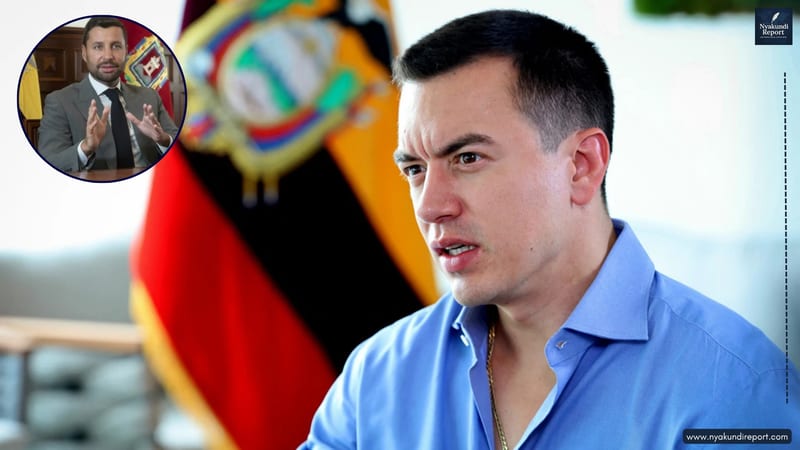 Daniel Noboa says Michele Sensi-Contugi stood by him during his toughest presidential moments as Ecuador prepares a state funeral for the intelligence chief