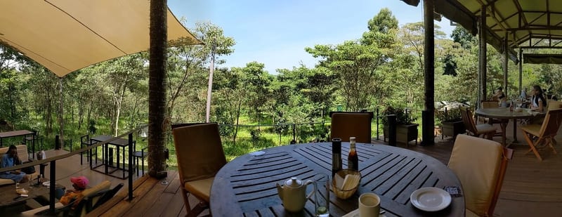 The River Café inside Karura Forest