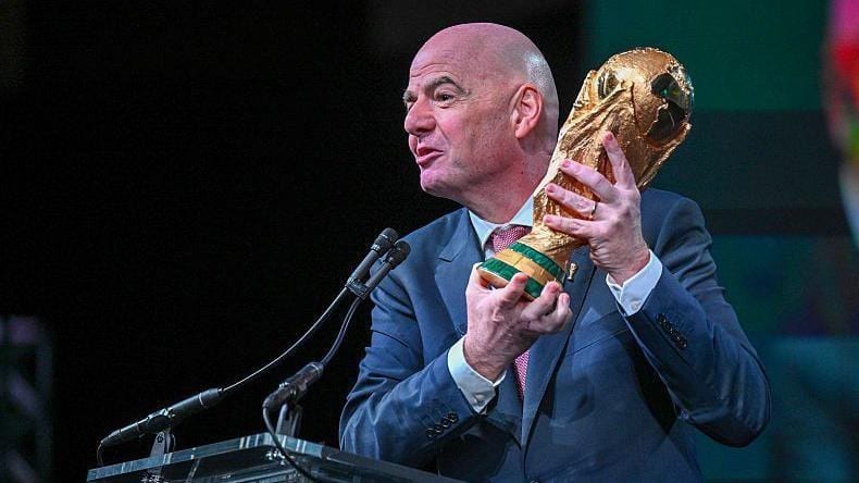 President of FIFA Gianni Infantino