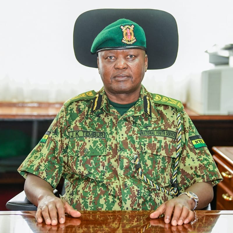 NYS Commandant General James Kipsiele Tembur