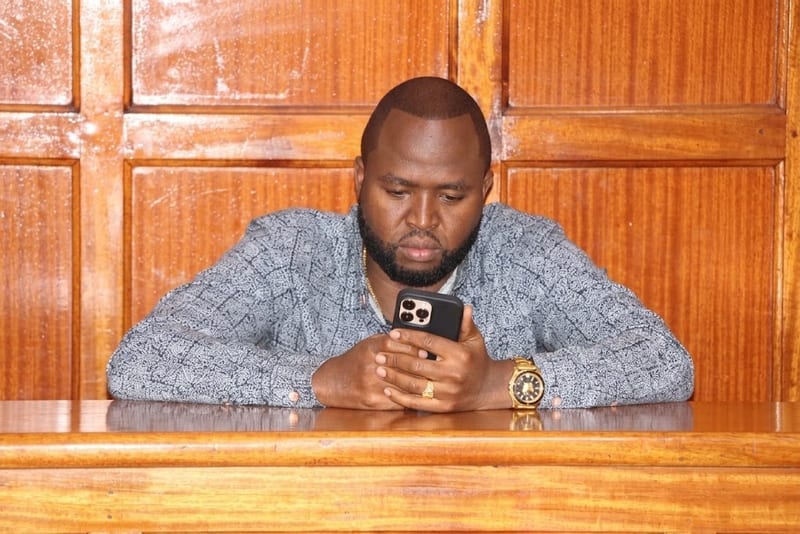Joseph Waswa in court