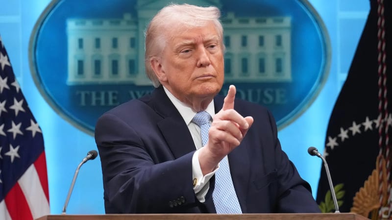 US President Donald Trump