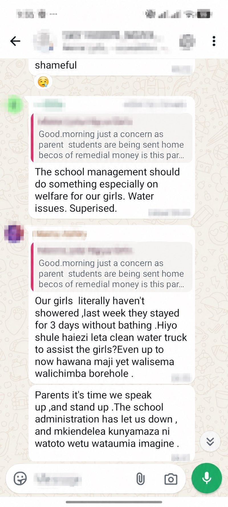 Another complaint