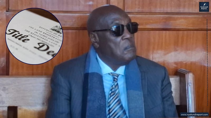 Chelogoi's conviction puts a KSh1.35 billion land dispute under intense scrutiny, exposing questions over ownership records, official documentation and the administration of valuable property.