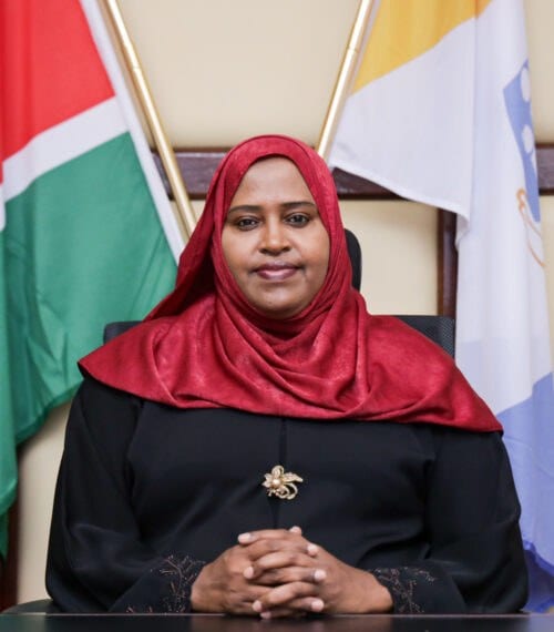 KUTRRH CEO Dr Zeinab Gura
