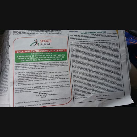 sports Kenya