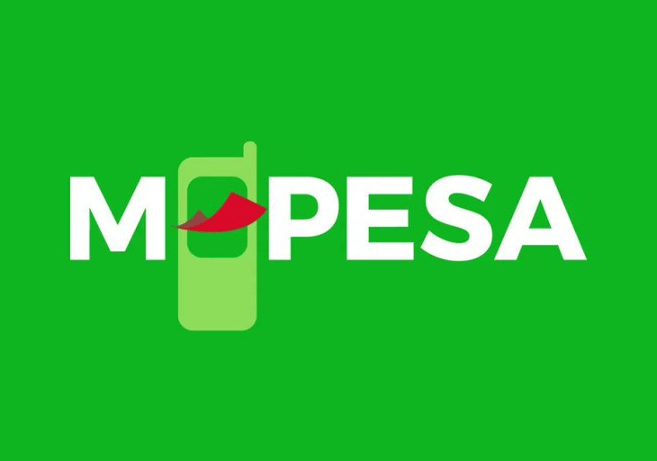 The M-PESA logo, featuring the word 'M-PESA