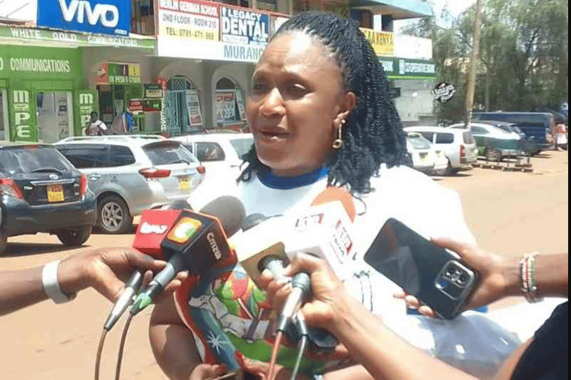 nominated Murang’a MCA Agnes Wanjiru