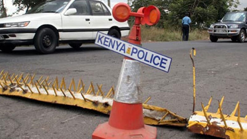 Traffic road block