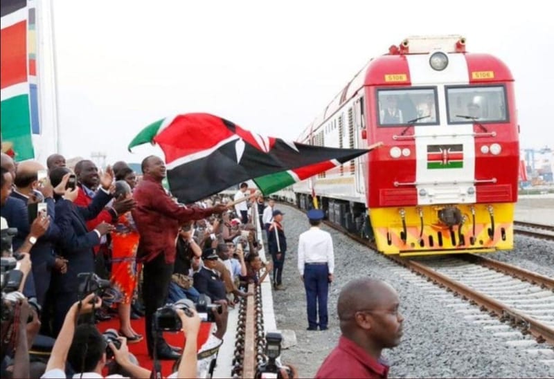 SGR Uhuru Ruto