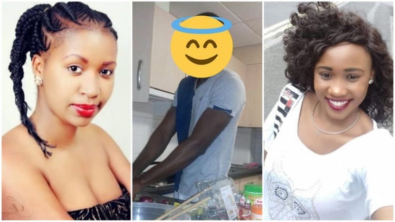 A photo collage of Zawadi, Lee Mutunga and Daisy
