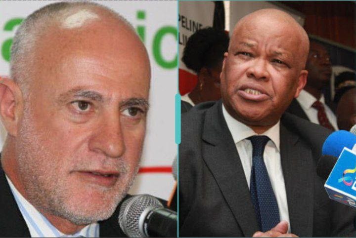 Michael Joseph and John Ngumi