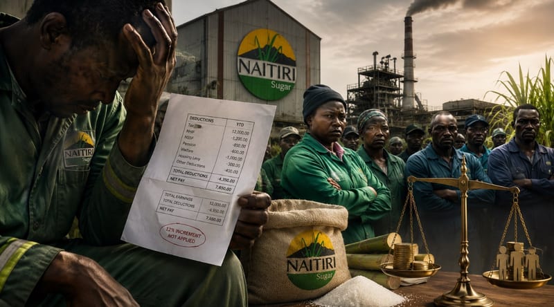 Workers at Rai Group's Naitiri Sugar say they are being denied a 12% pay rise through discriminatory criteria, exposing a pattern of...